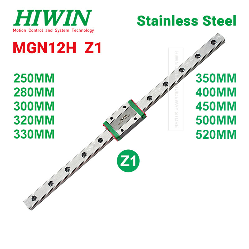 Linear Rail Mgn12H Set - HIWIN MGN12H Z1 HIWIN MGN12 Lineer