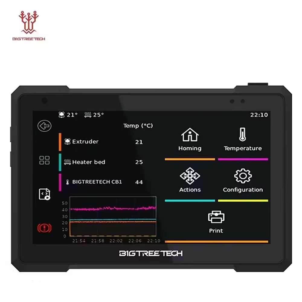 BIGTREETECH Pad 7 IPS Dokunmat - Klipper Pad 7 Inch incelemesi ve fiyatı