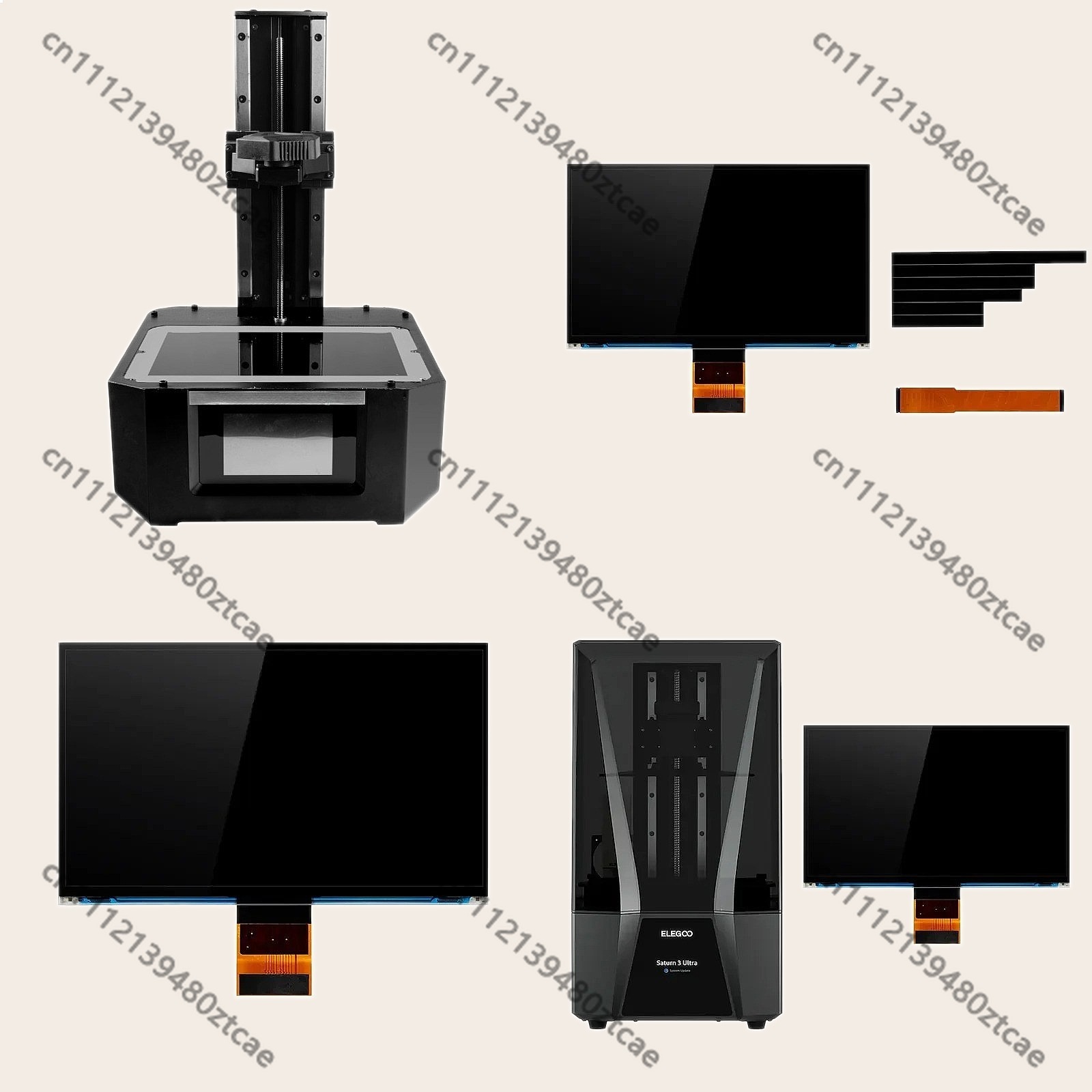 Reçine 3D Yazıcı Aksesuarları  - 12K Monochrome Lcd Resin 3D Printer incelemesi ve fiyatı