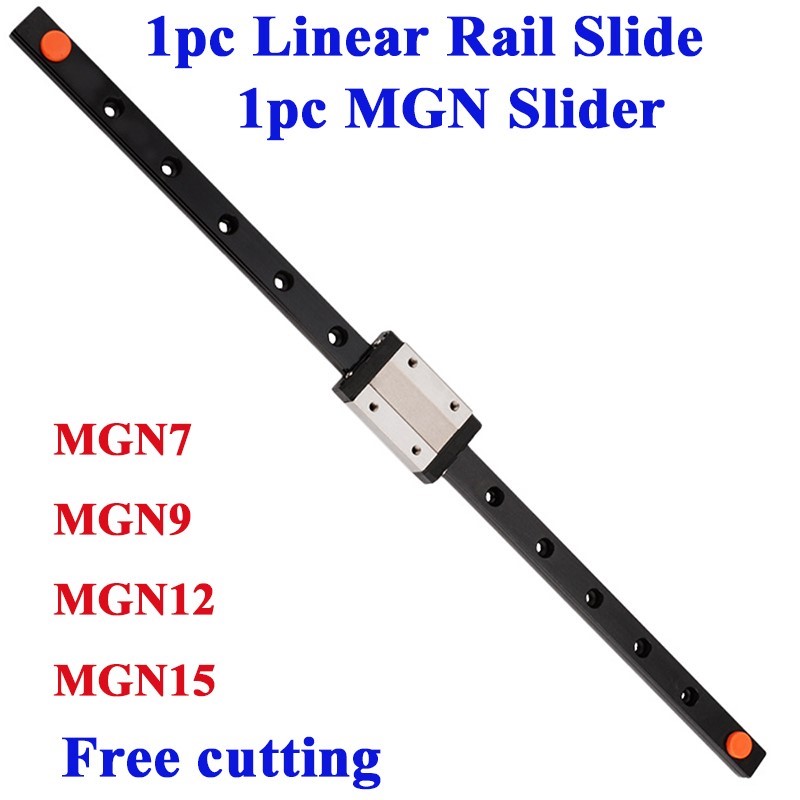 1 adet siyah MGN7 MGN9 MGN12 M - Linear Rail Mgn12H Set incelemesi ve fiyatı