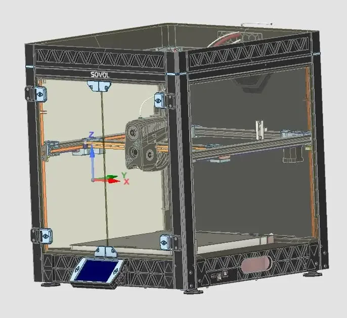 Sovol SV08 Tam PC Kasası Kiti  - Corexy 3D Printer Kit incelemesi ve fiyatı